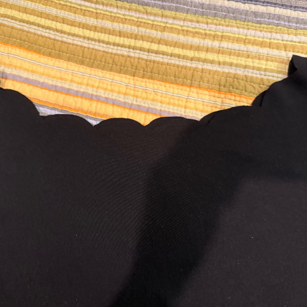 Anthropologie Eri & Ali Scalloped top